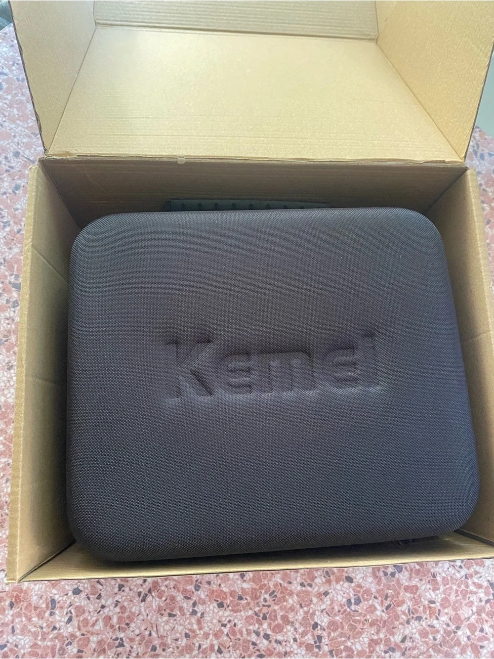 KEMEI Hair Clipper Set for Men, Professional Cordless Trimmer, 9000RPM